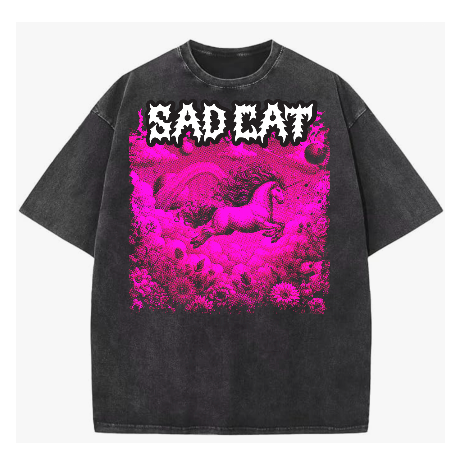 Sad Cat- Unicorn