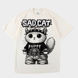 Sad Cat - Punk Cat