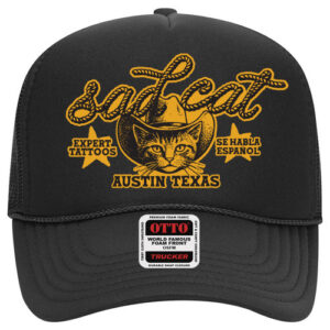 Black Trucker Hat